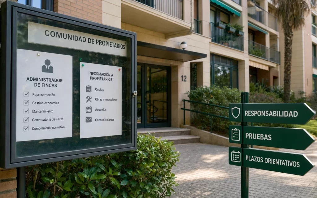 Administrador de fincas: qué funciones tiene y cuándo puede responder en España