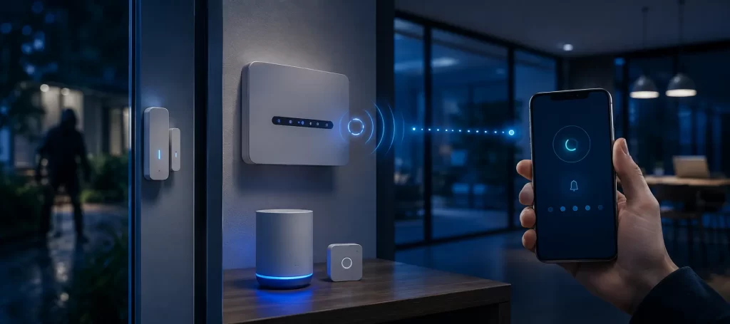 Cómo funciona un sistema de alarma de seguridad