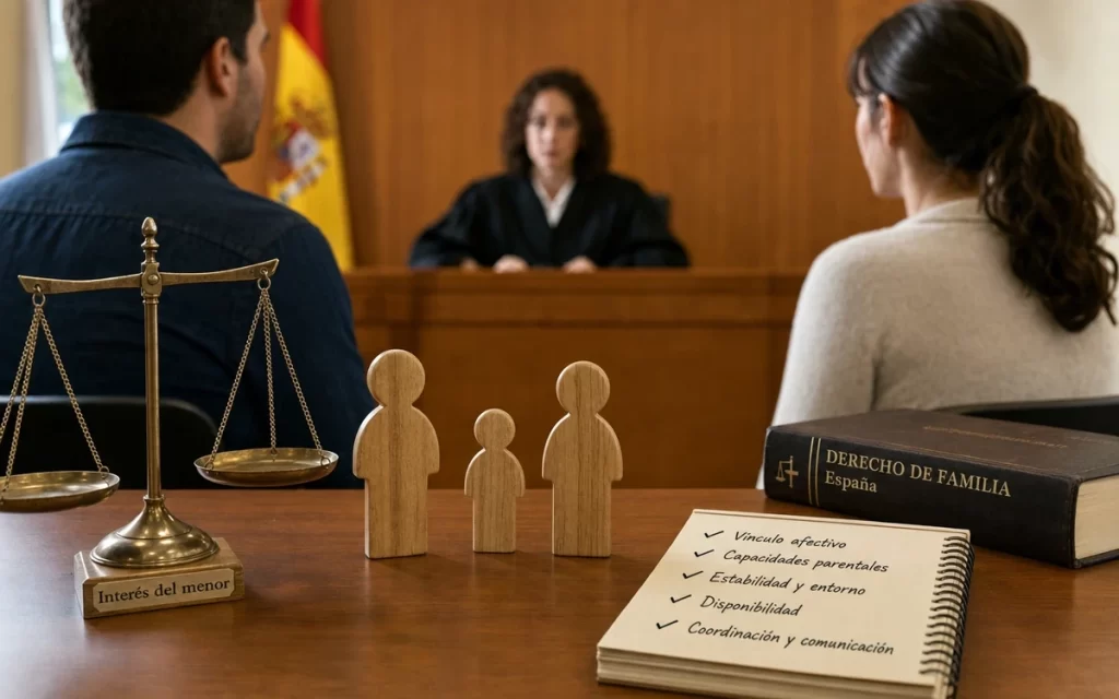 Custodia compartida en España: qué factores se valoran jurídicamente